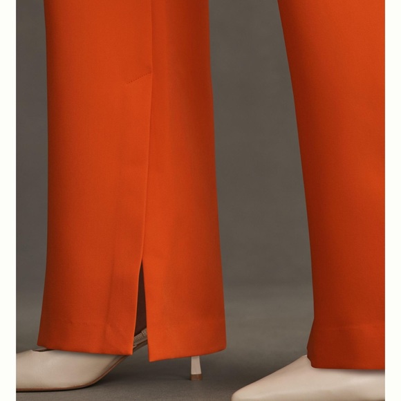 Anthropologie NWT Sz 27 side slit w/pockets trouser pants; beautifully tailored - Picture 8 of 16